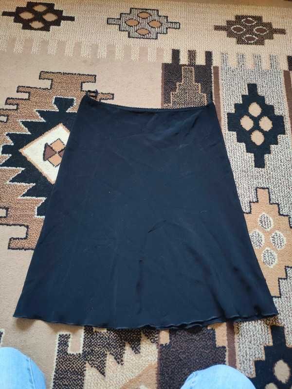 Czarna maxi spódnica vintage