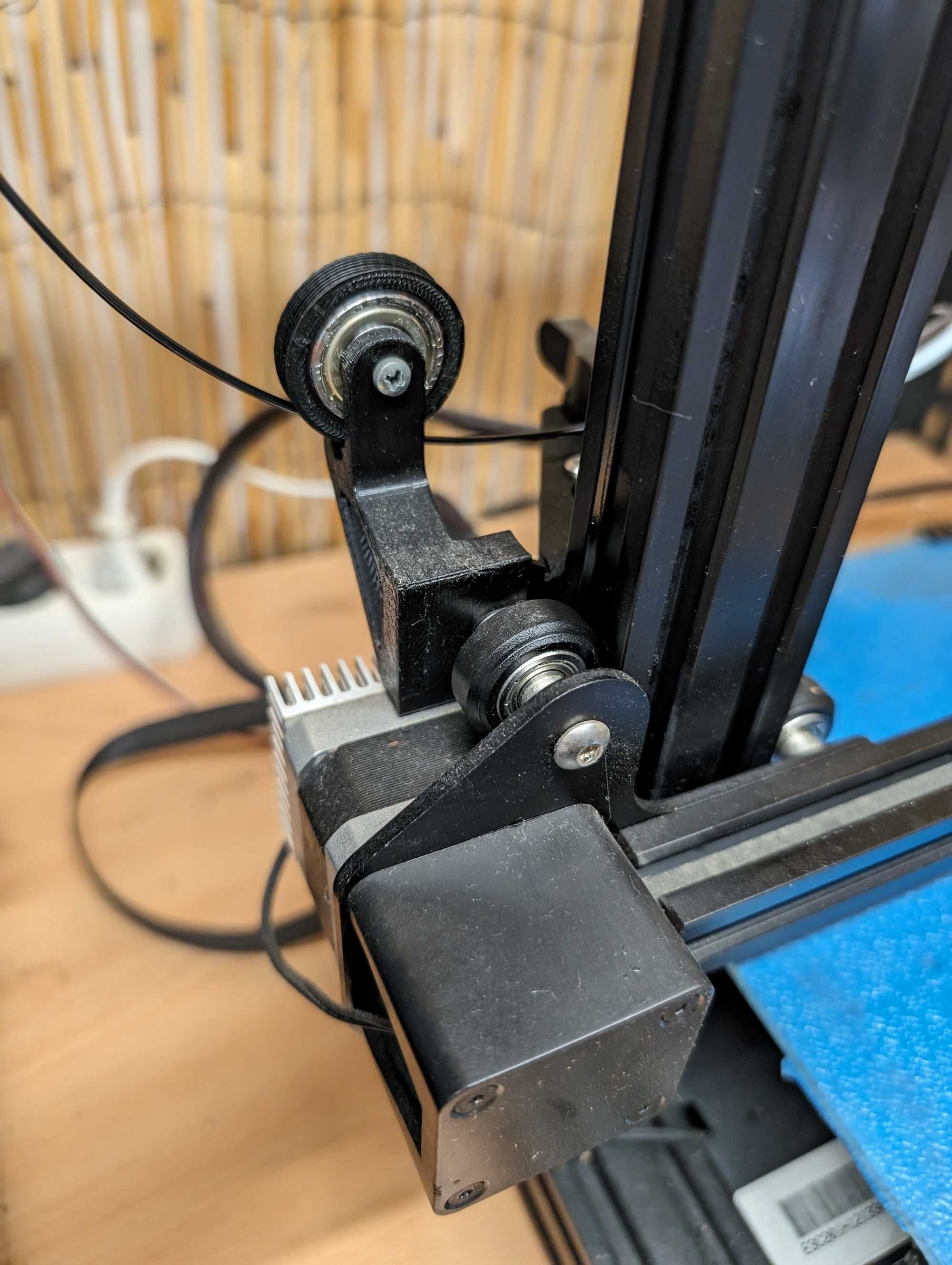 Impressora 3D Ender 3 com muitos upgrades
