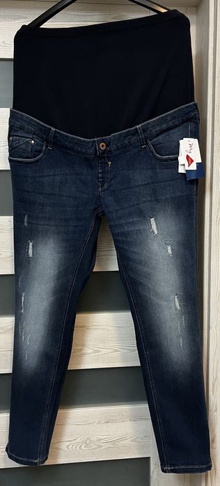 Nowe z metkami spodnie ciążowe jeansowe C&A rozmiar 46