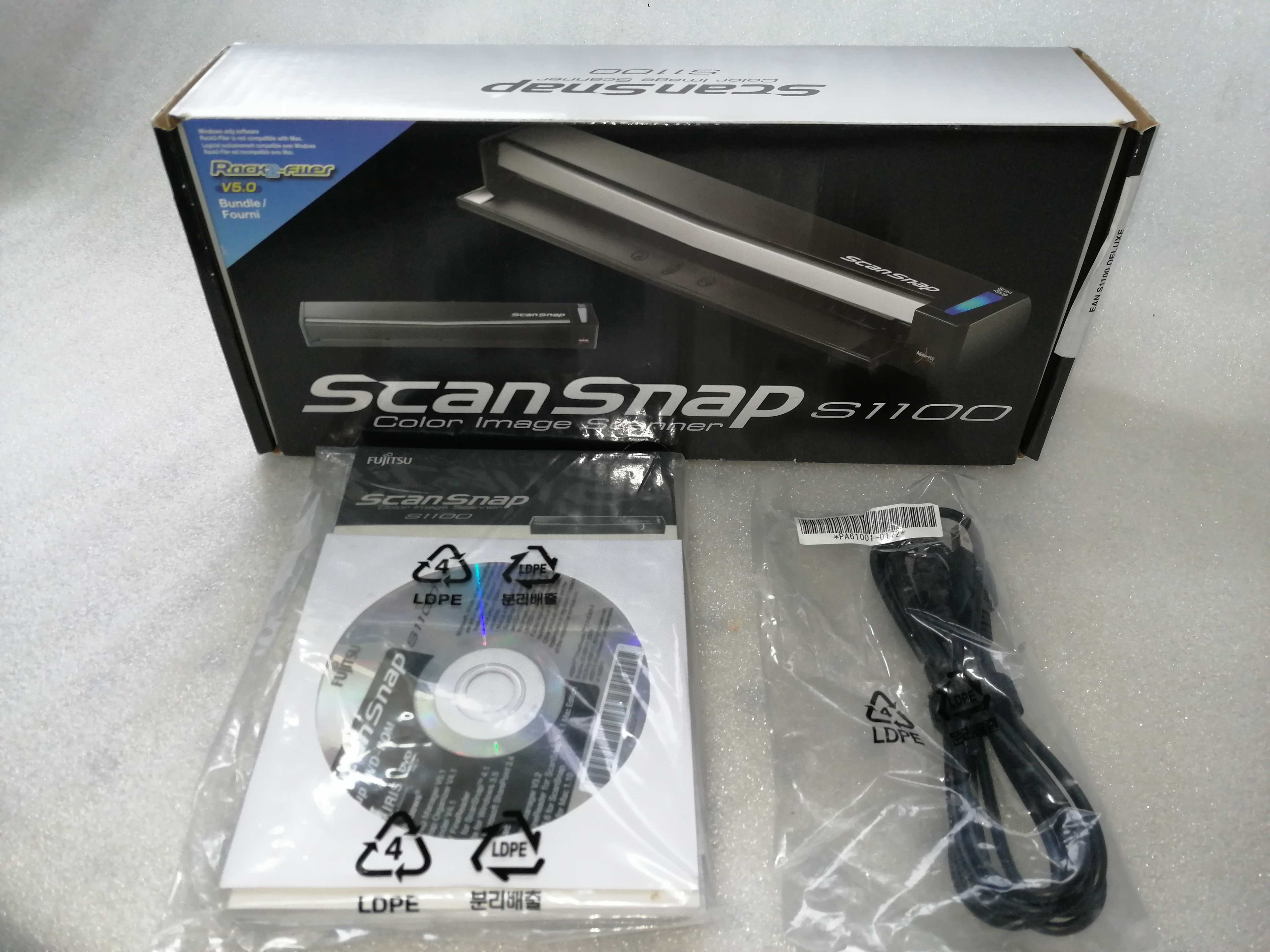 Scanner de Mão Fujitsu ScanSnap S1100
