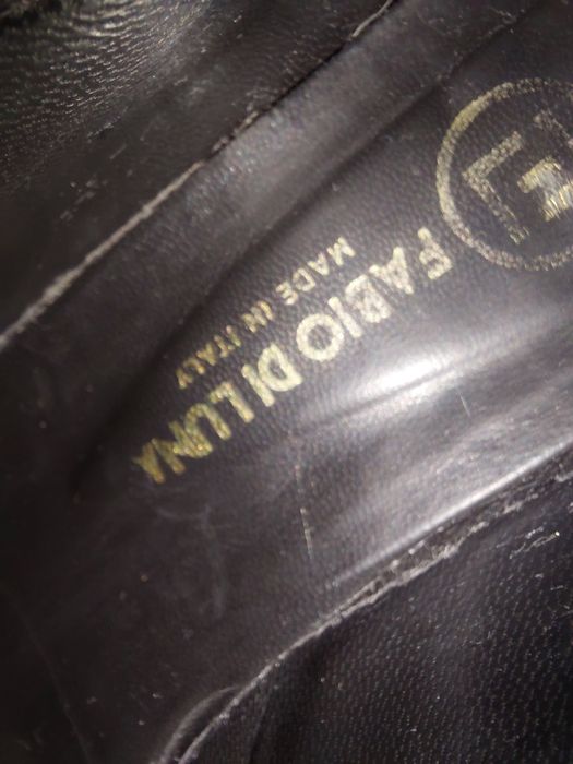 Шкіряні черевички, виробник Італія