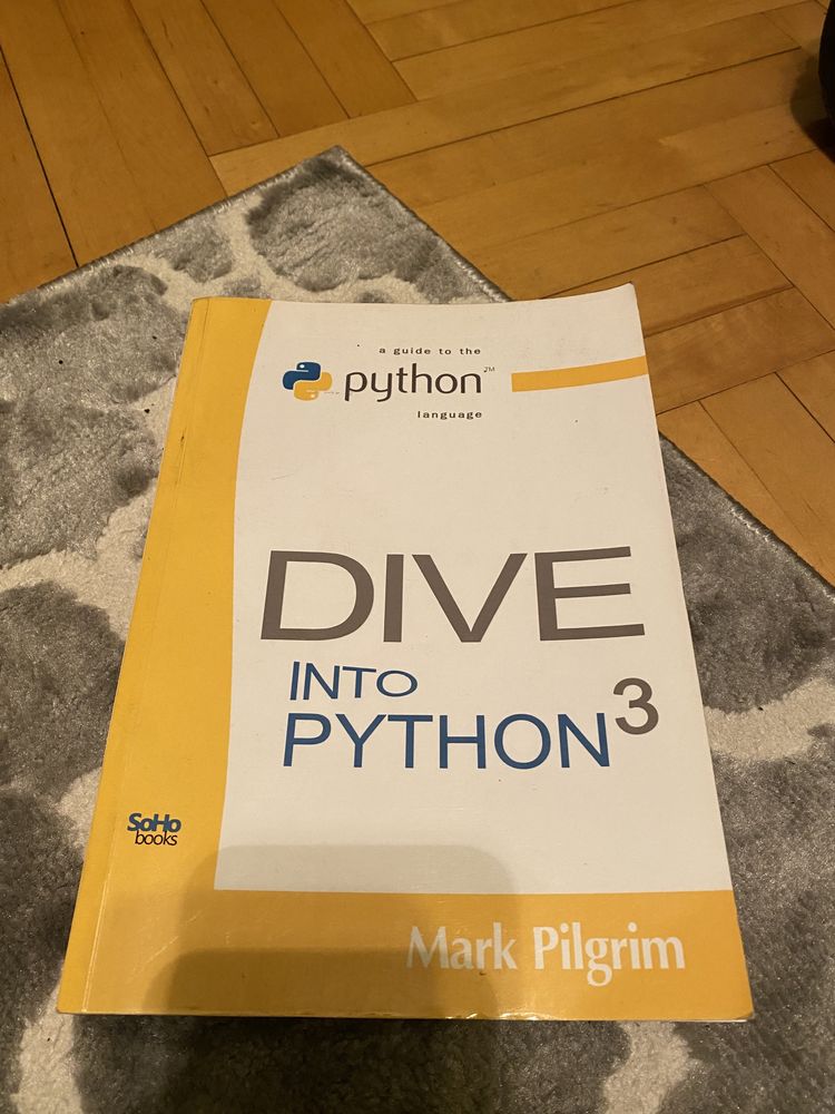 Dive into python 3 - Mark Pilgrim ksiazka