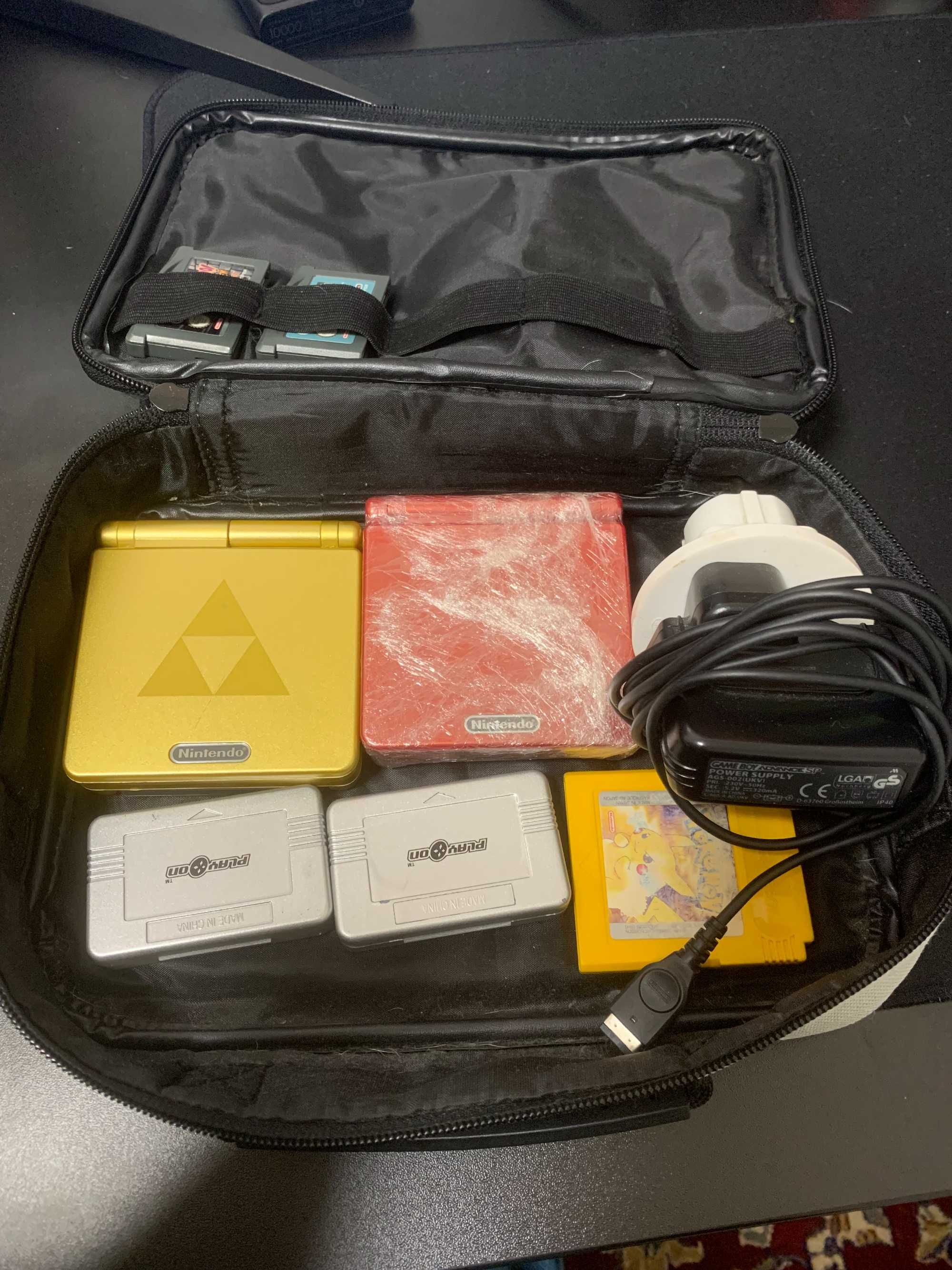 GAME BOY Advanced SP AGS 001 zmodowany wyświetlacz IPSv.2