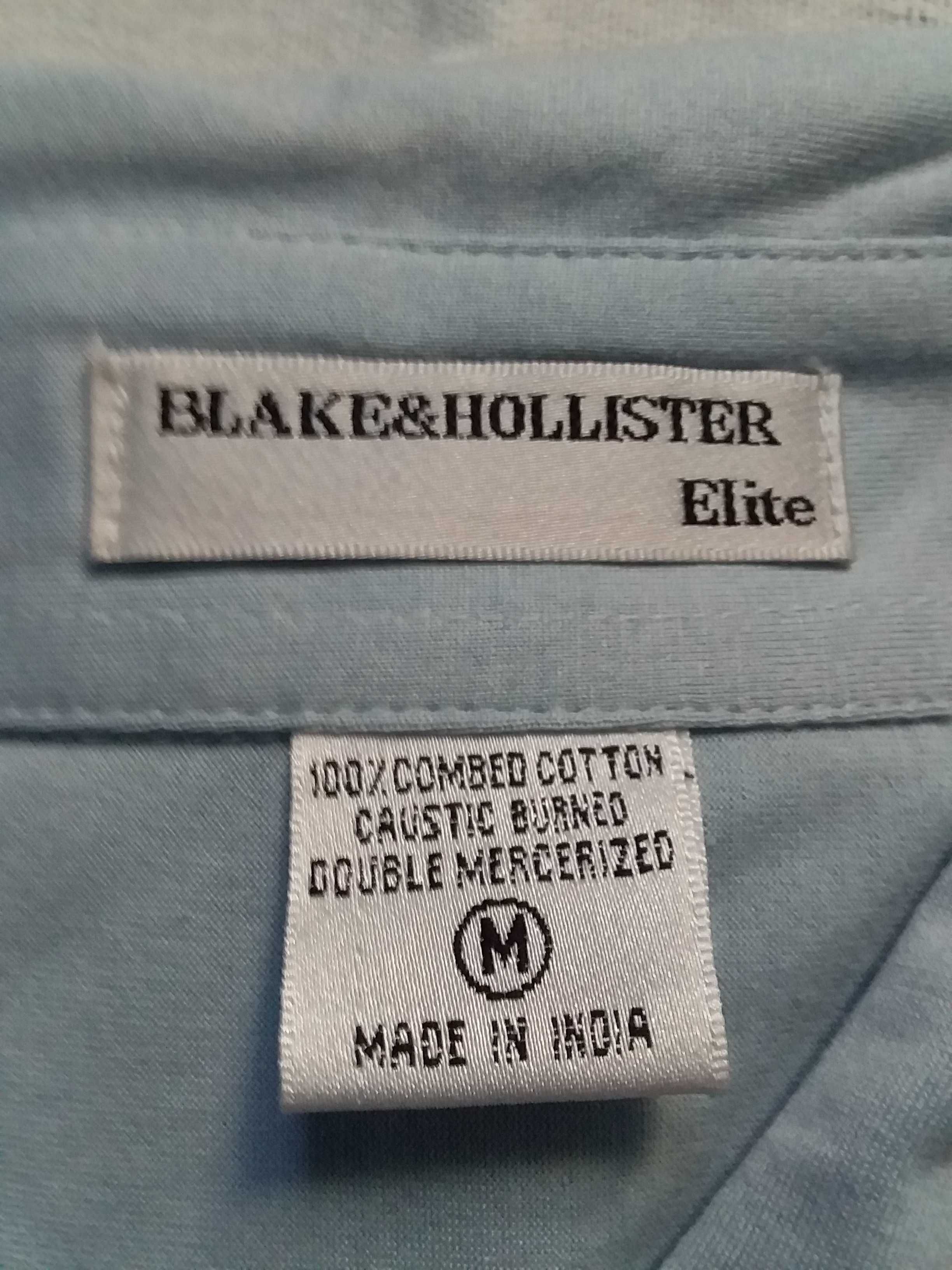 Мужская рубашка BLAKE&HOLLISTER Elite р.М (50-52) новая кор.рук Индия