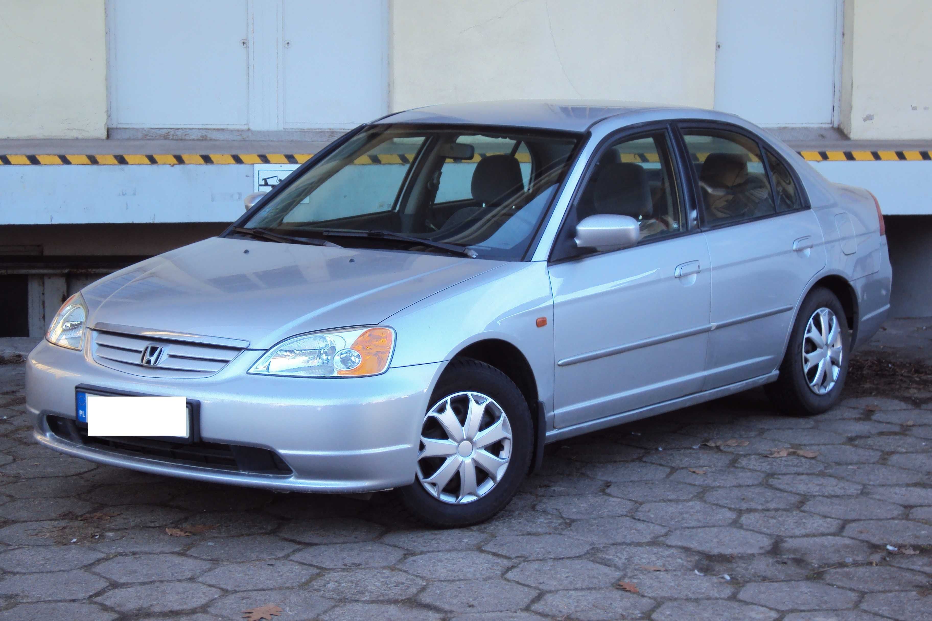 OKAZJA !! Honda Civic 2002r. 1.6 VTEC z GAZEM, ZDROWA, Krajowa