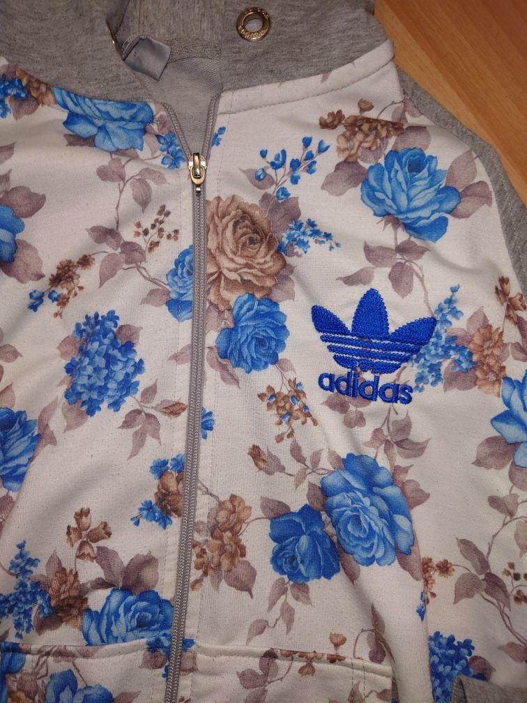 Bluza adidas w kwiaty
