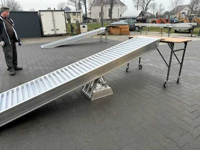 najazdy aluminiowe 4,5m 7,8t Producent abcnajazdy.pl