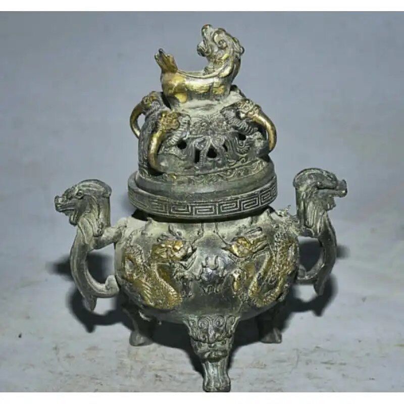 Античные вазы ,курильницыиз Тибета ,Драконы