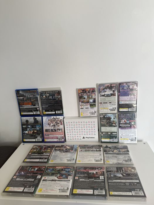 Zestaw 17 oryginalnych japońskich gier – PS4 / PS3 / PSP