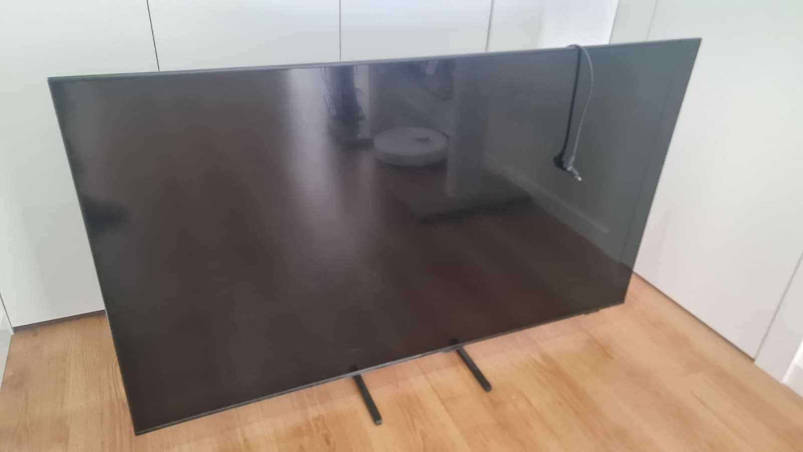 Samsung 55" Crystal UHD painel partido, liga, para peças, comando 30€