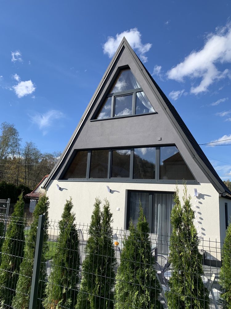Domek w Beskidach Niezapominajka z ogrodem