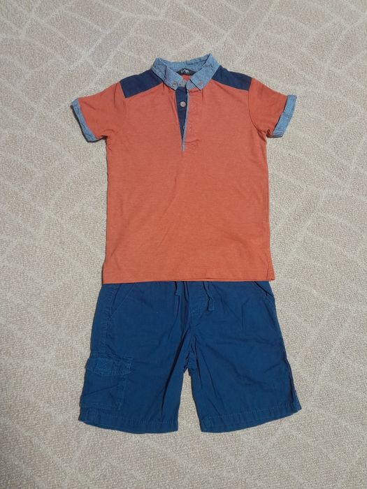 Летний комплект George поло Lupilu шорты 5-6