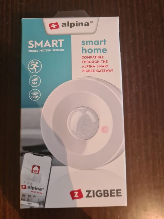 Alpina - Inteligentny czujnik ruchu PIR sieć Zigbee