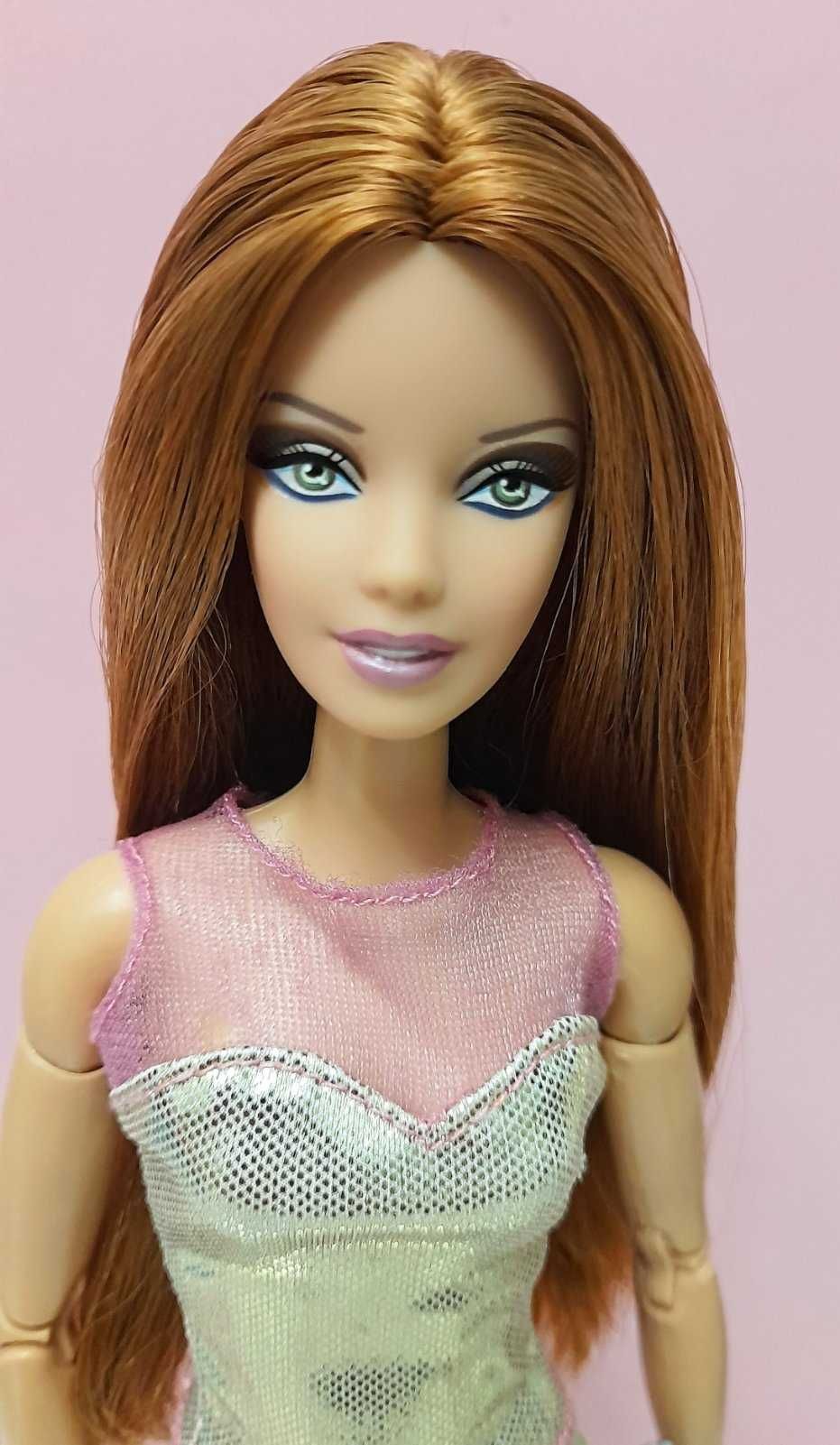 Коллекционная кукла Барби Barbie Model 07, шарнирная - йога.