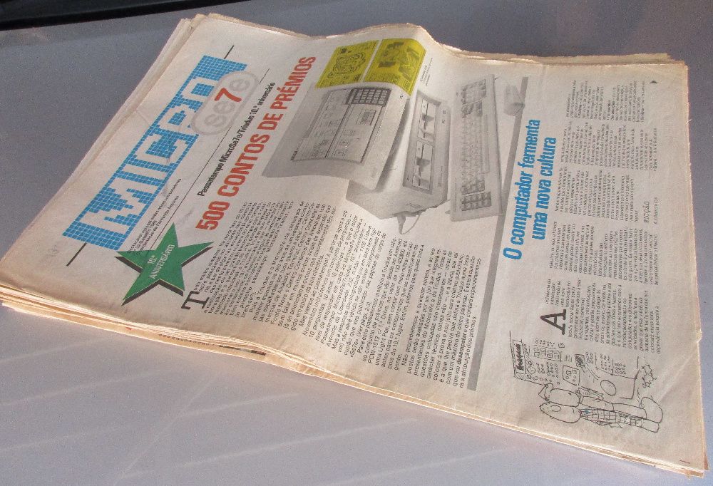 Micros Se7e - Colecção "quase" completa - - - - -Jornal de Informática