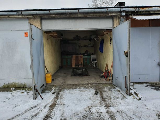 Garaż murowany z kanałem prąd Nowa Huta Klasztorna Mogiła własnościowy