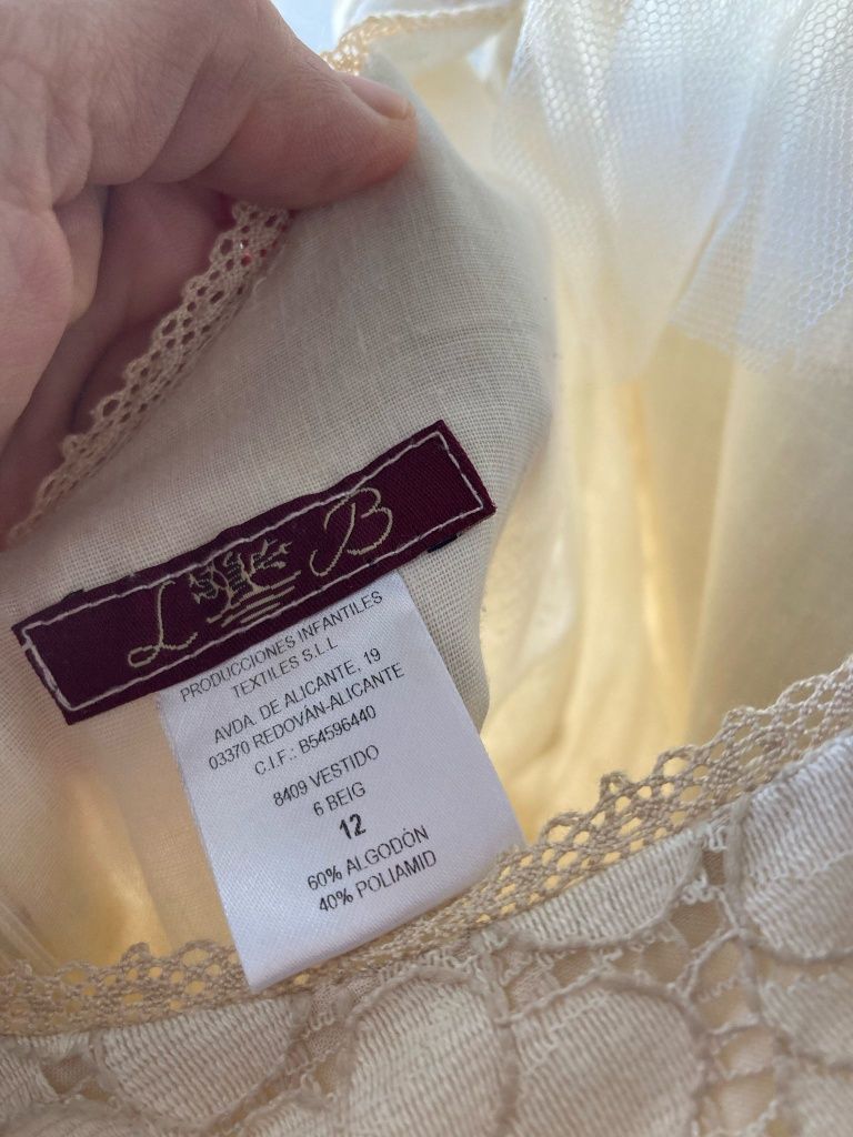Vestido comunhão marca Loan Bor