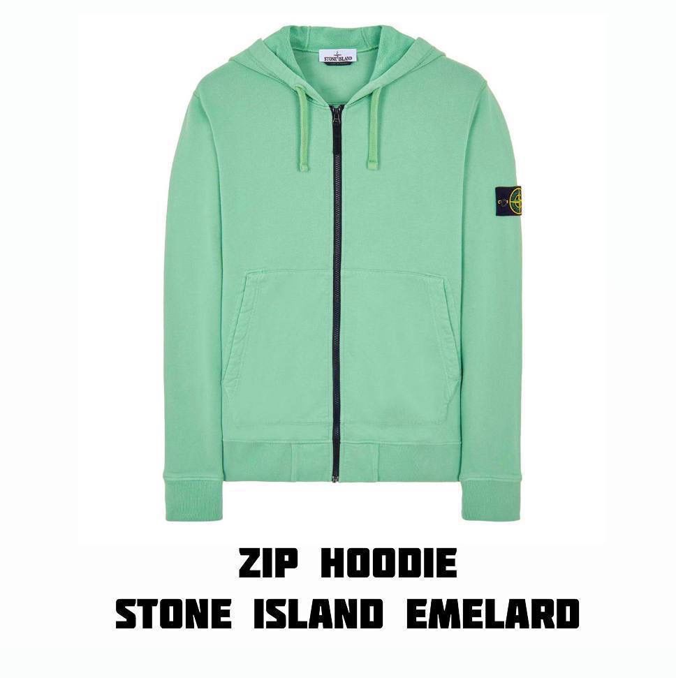 Zip hoodie stone island  emelatd