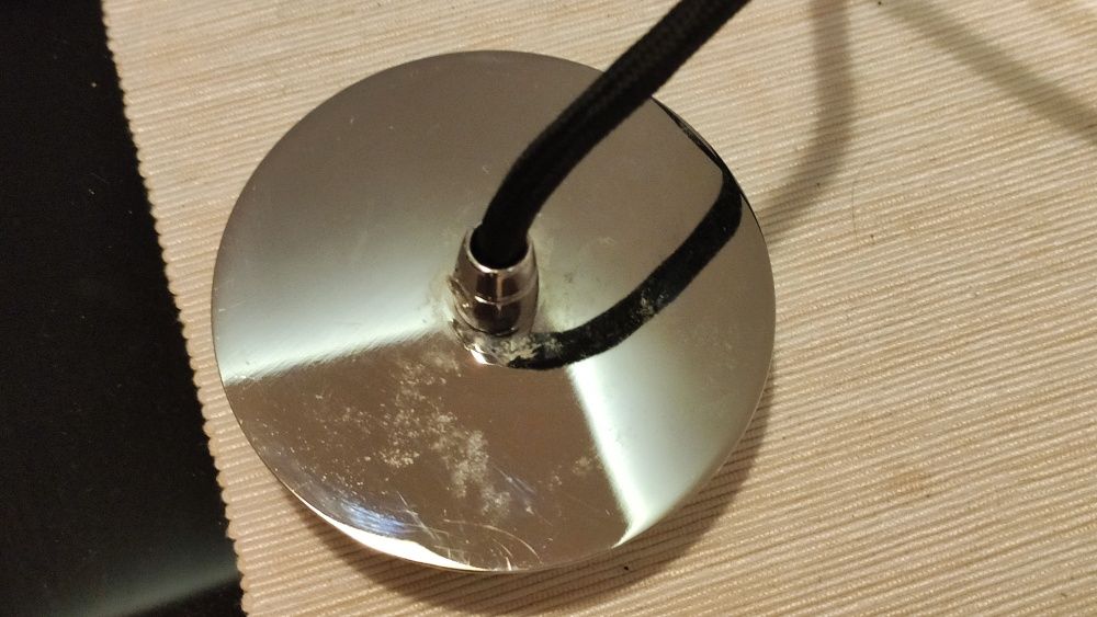 lampa sufitowa zwis kula chrom