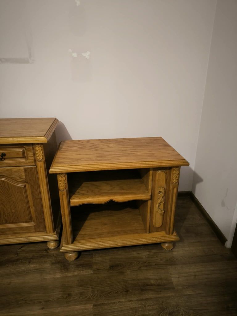 Rezerwacja Meble drewniane do salonu zestaw