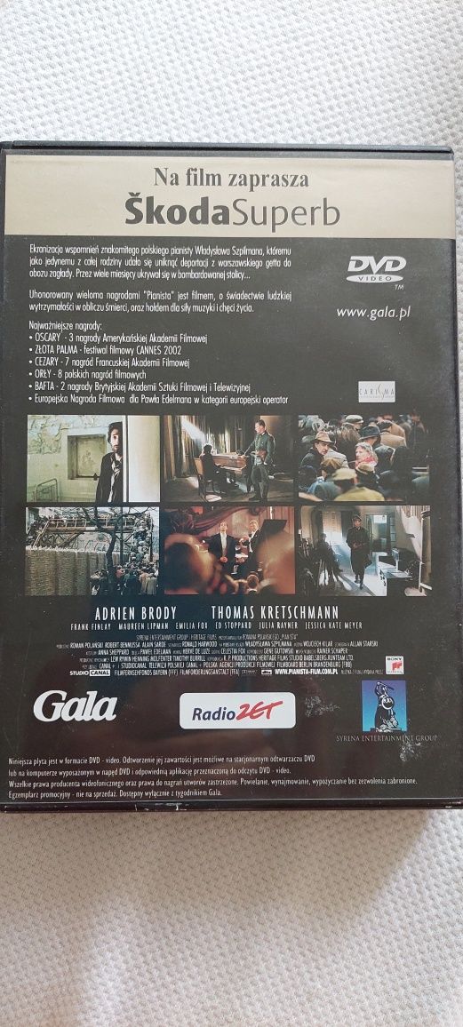 Film na płycie DVD, "Pianista"