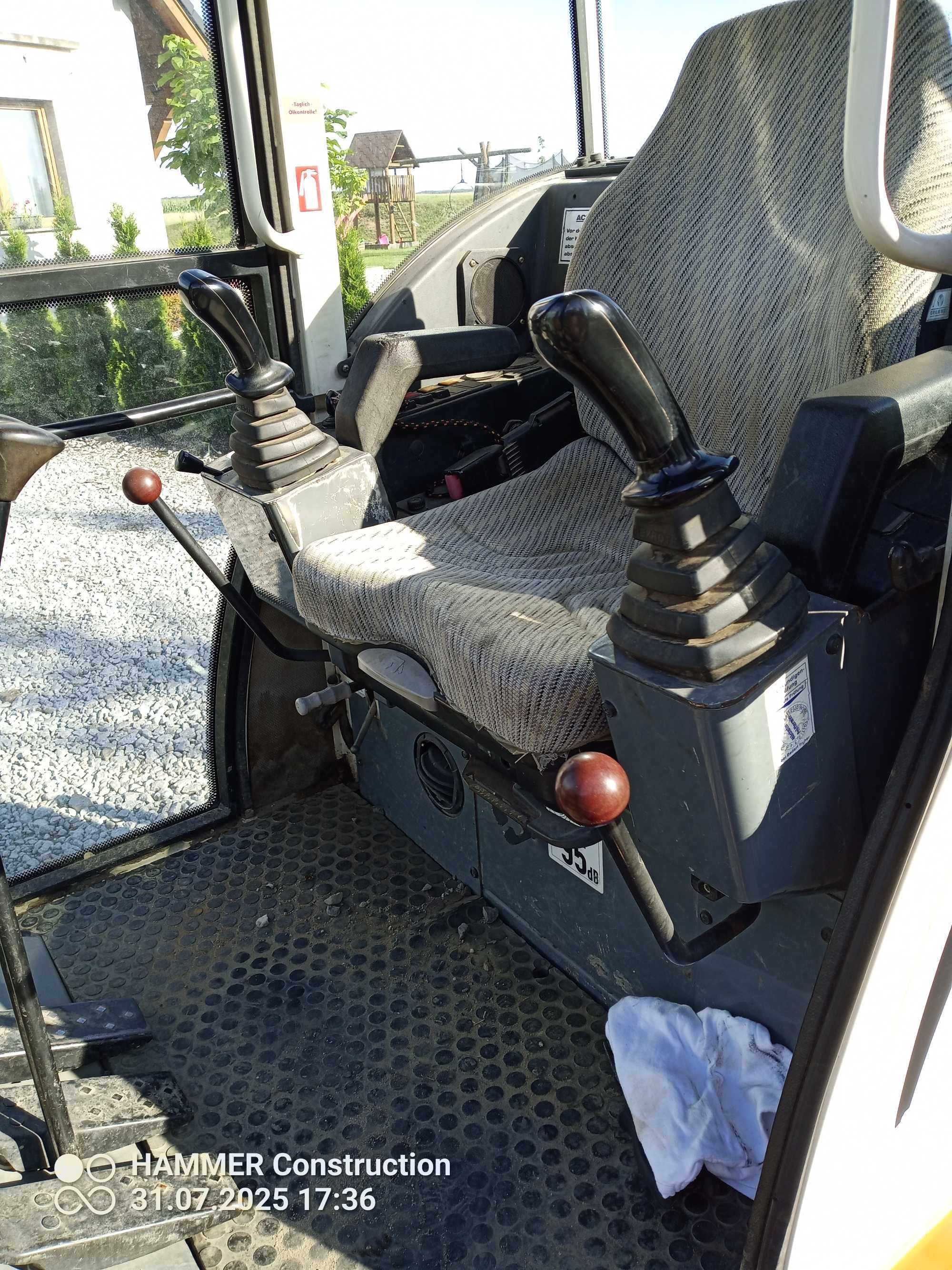 Minikoparka Terex  Tc16 Schaeff  Hr12 jak Kubota yanmar jcb