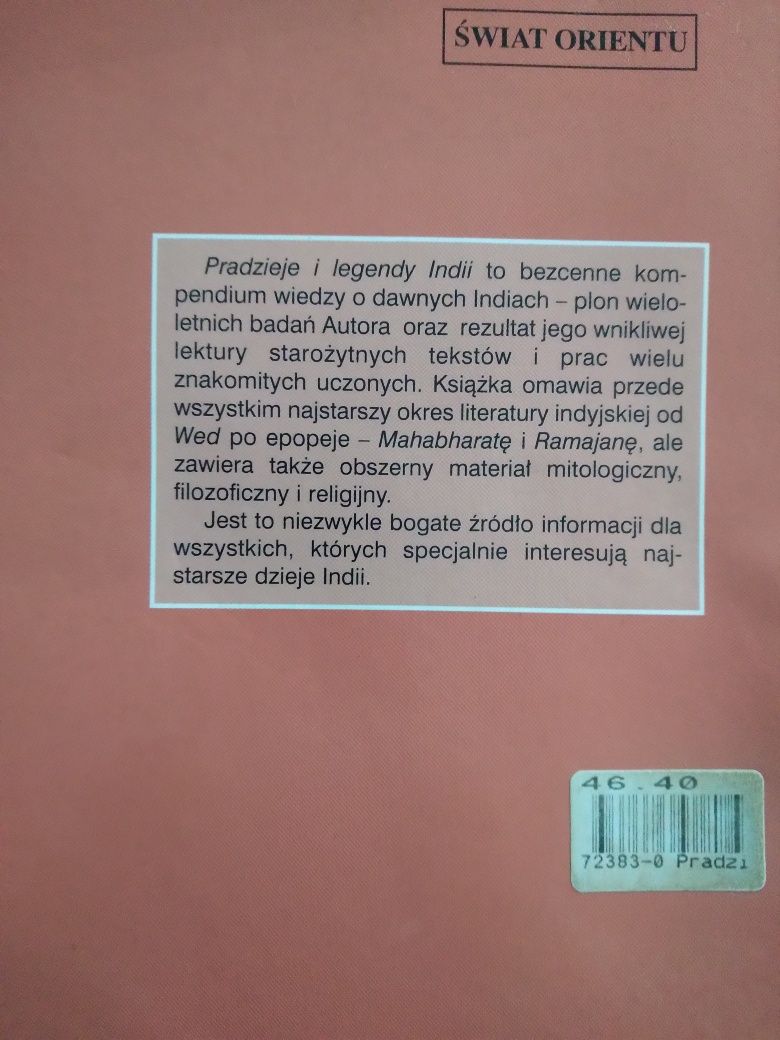 Pradzieje i legendy Indii- Eugeniusz Słuszkiewicz