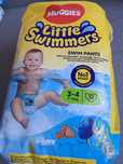 Pampersy do wody 3-4 huggies