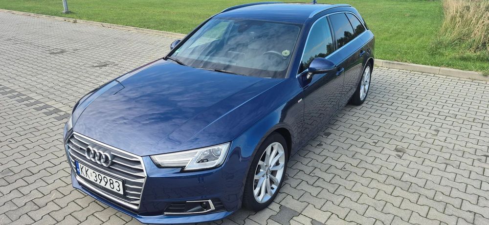 Audi A4 Avant Audi A4 B9 Avant S-line 2.0 TDI Quattro 190km S-tronic Virtual,Skóra,