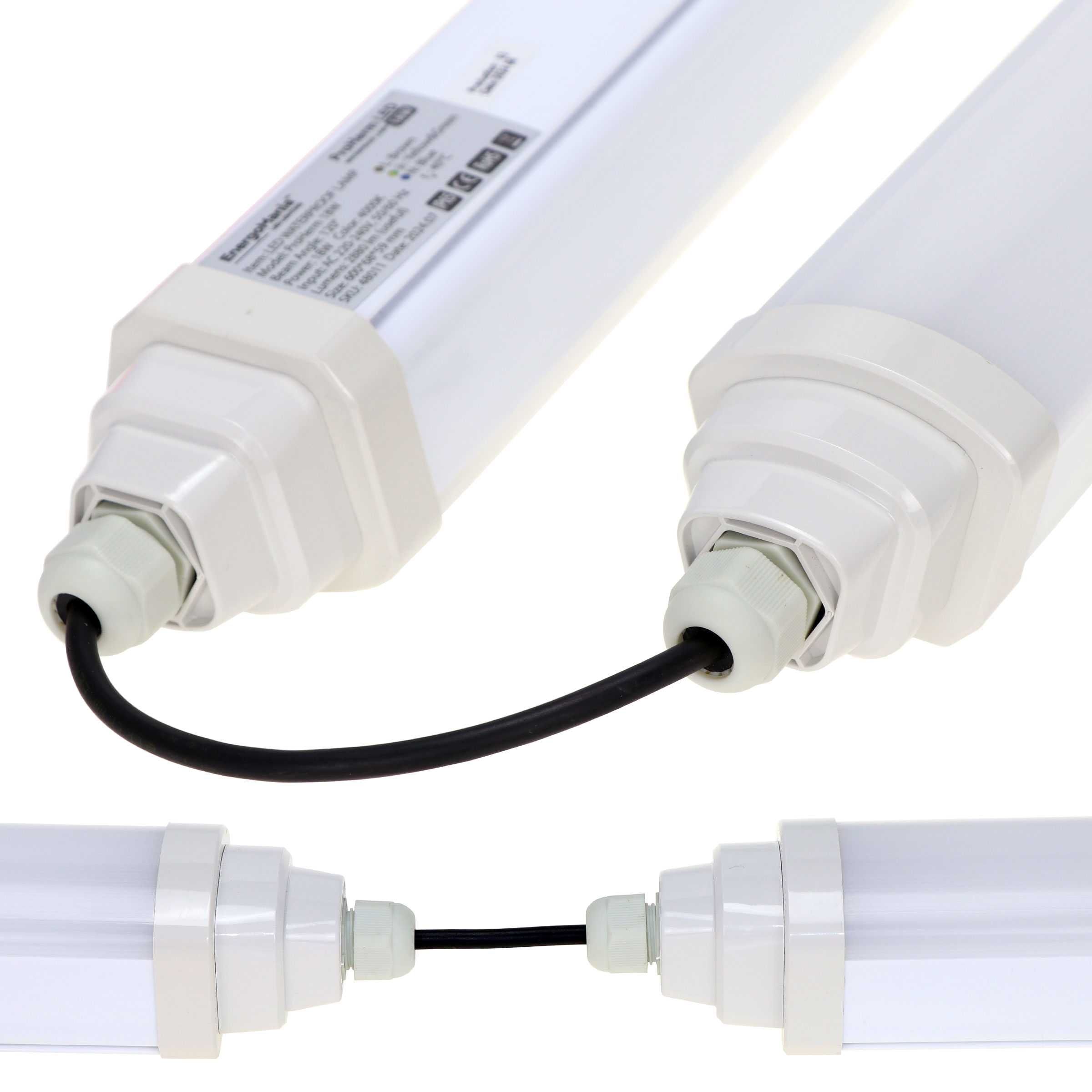 Liniowe lampy garażowe magazynowe IP65 AluHerm ProHerm EcoHerm na halę