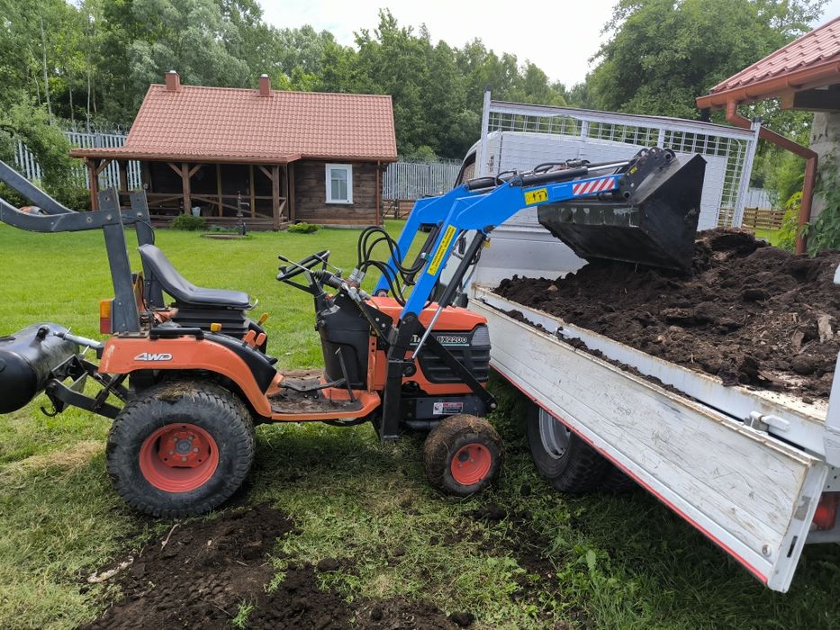 Usługi minikoparka, aranżacje ogrodów, oczyszczalnie,przyłącza wod-kan