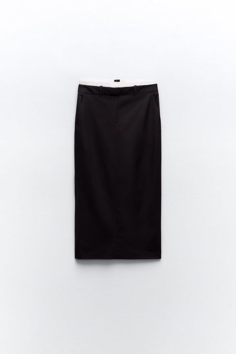 Стильна мідіспідниця zara