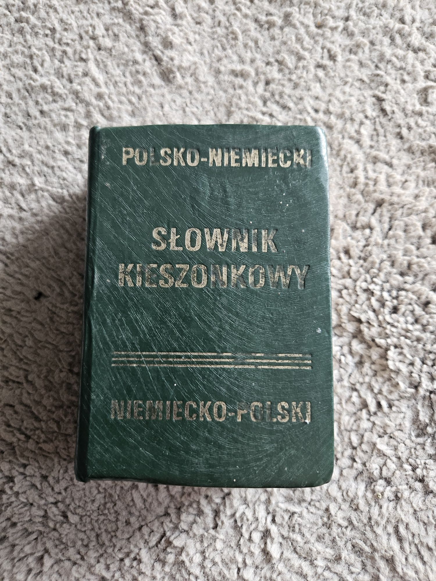 Słownik niemiecko polski Polsko niemiecki kieszonkowy