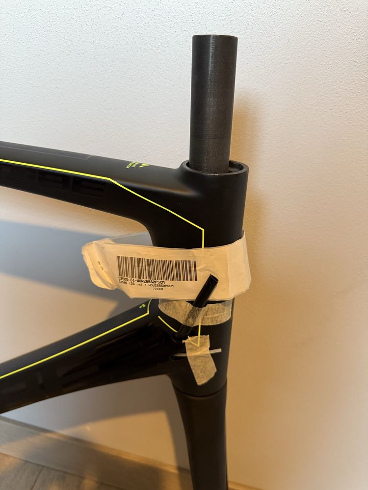 Frameset szosowy cube attain SL 58 XL nowa