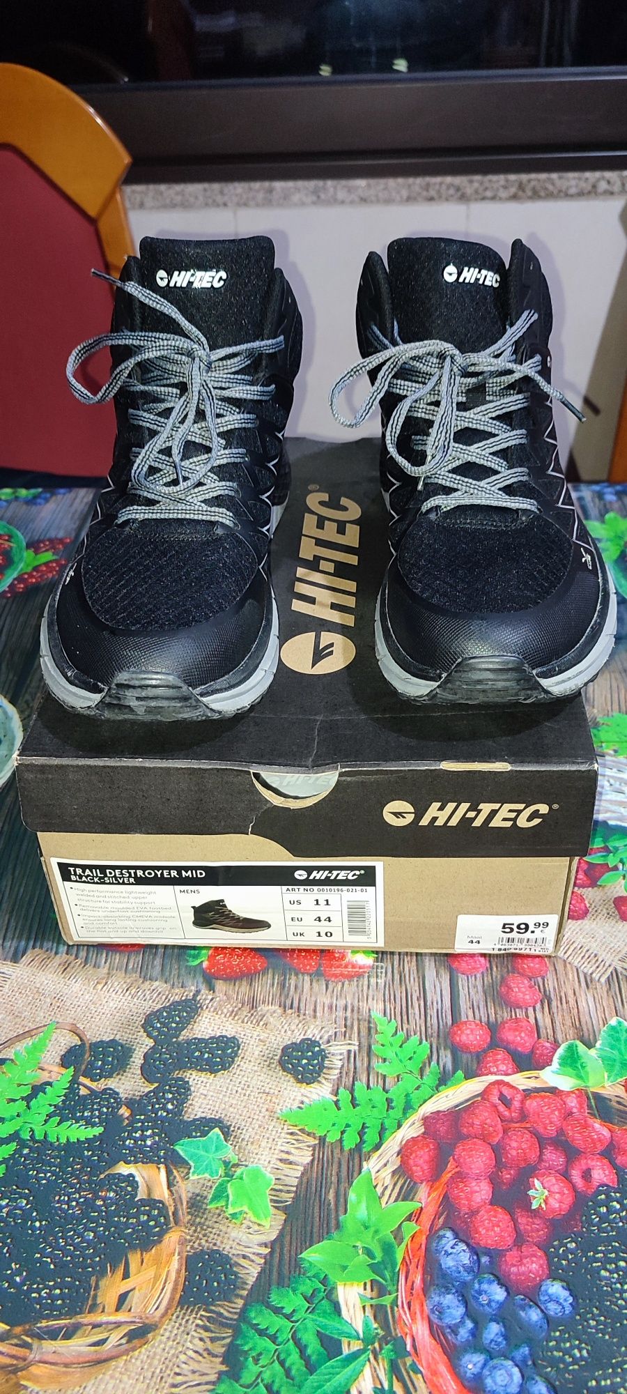 Botas / Sapatilhas Hi-Tec Trial Destroyer Mid tamanho 44