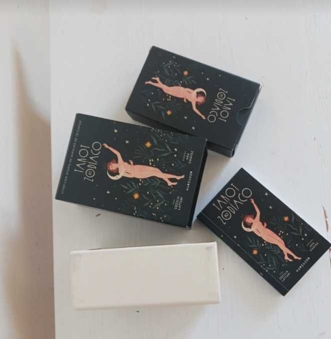 Tarot do Zodíaco Livro e Baralho Novo Nunca Usado
