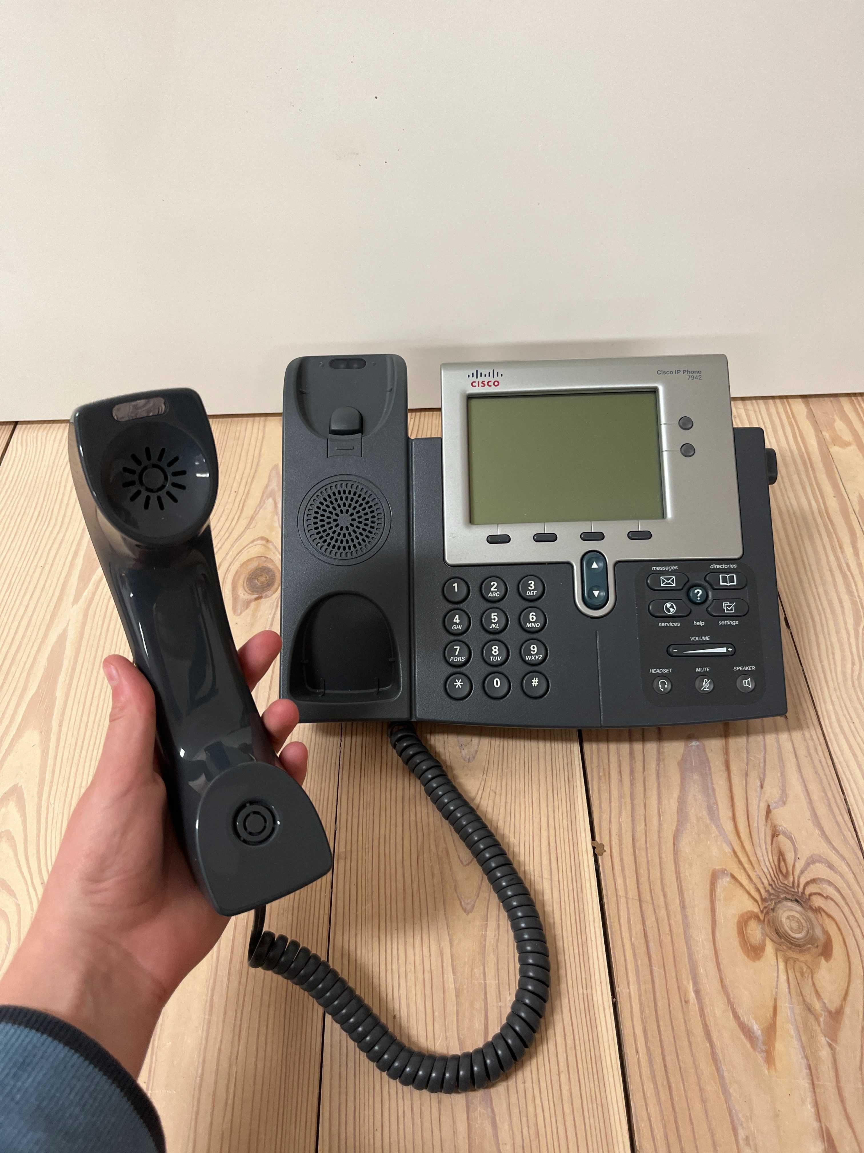 Telefon VOIP CISCO CP-7942G sccp sip aes