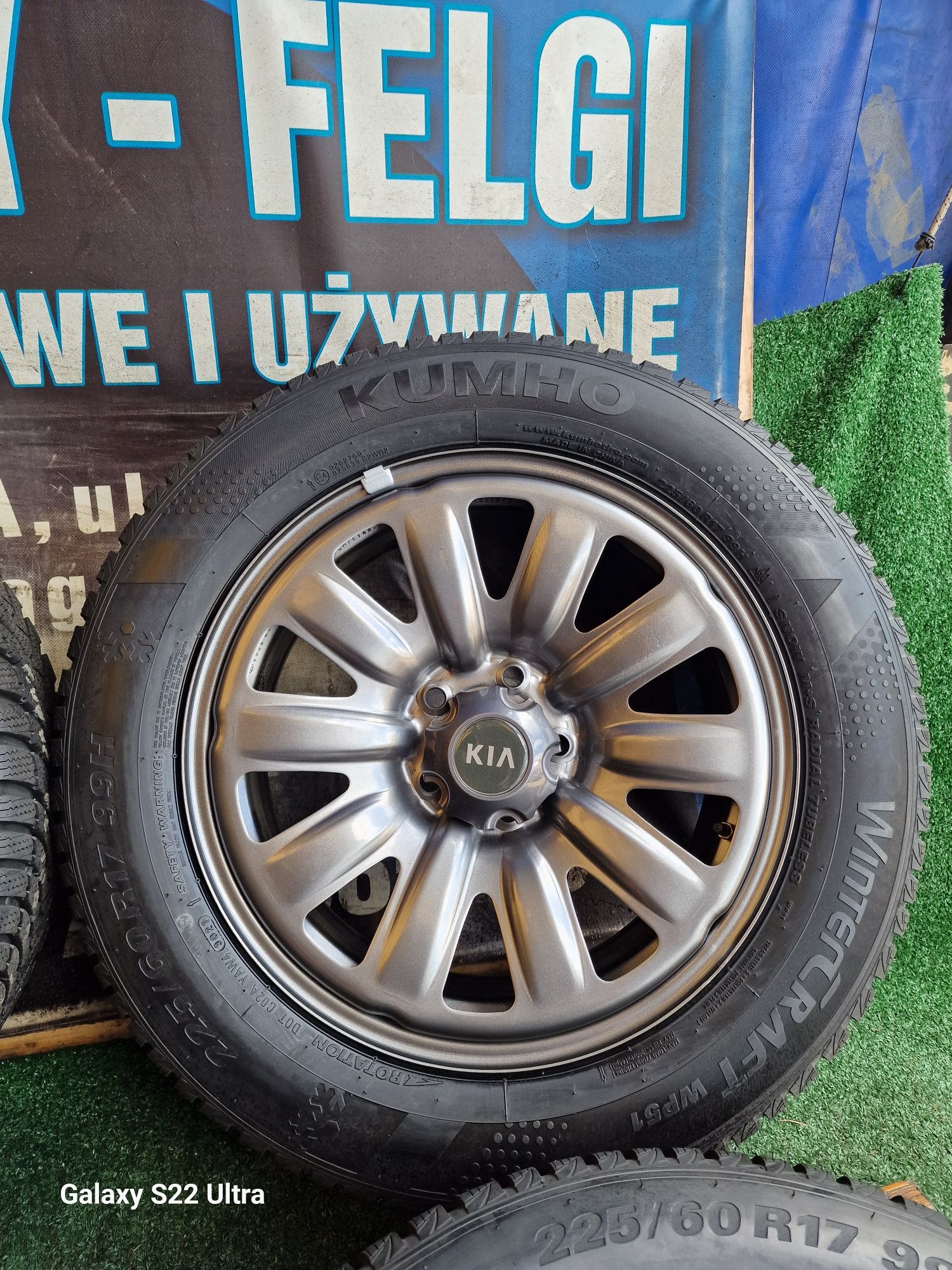 Koła zimowe 17 5×114.3 Kia Sportage Sorento  Hyundai tucson IX35 IX55