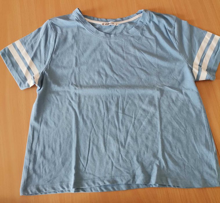 Niebieska krótka koszulka FB Sister rozmiar L