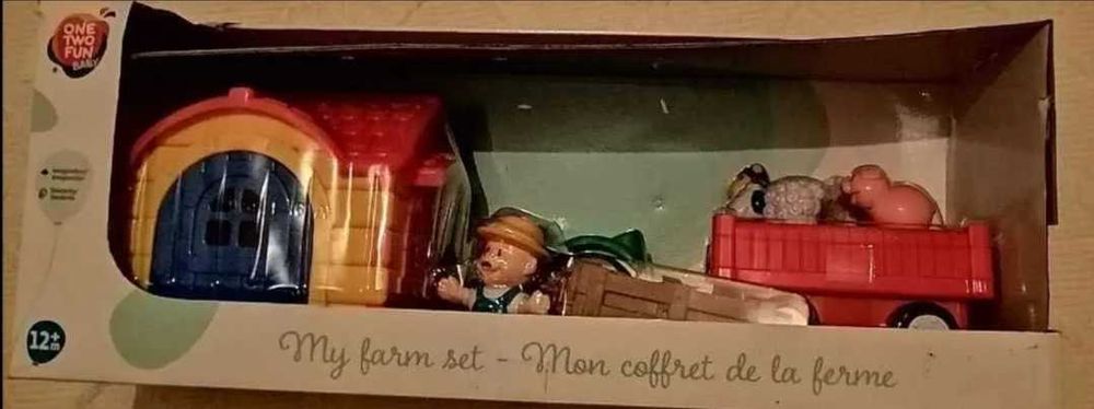 Brinquedo Agricultor e Animais da Quinta