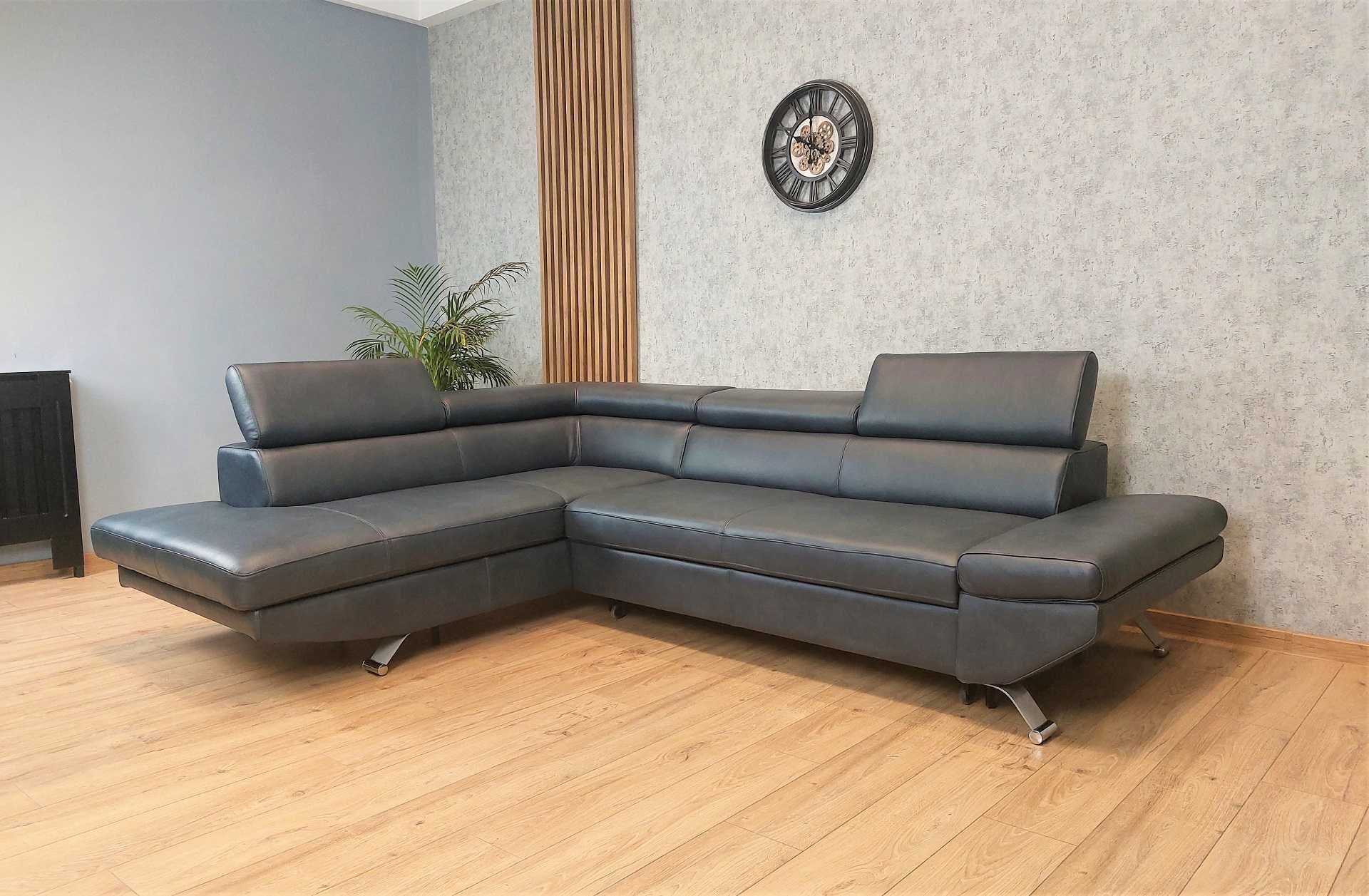 Narożnik skórzany 278x210 i inne, sofa ze skóry rogówka skóra natural