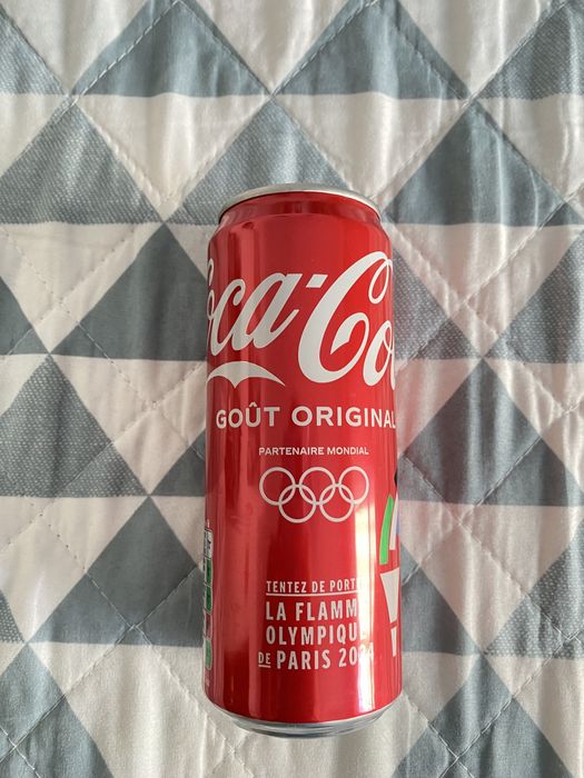 Lata Coca Cola Jogos Olímpicos Paris 2024 (VAZIA)