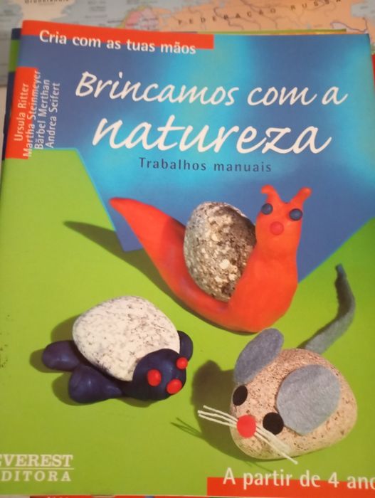 Livros de trabalhos manuais 8 exemplares