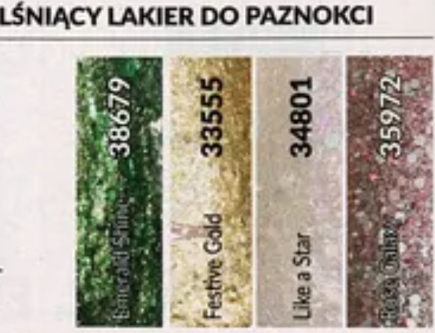Avon lśniący lakier do paznokci 3D Sparkling Crystals Rose Galaxy