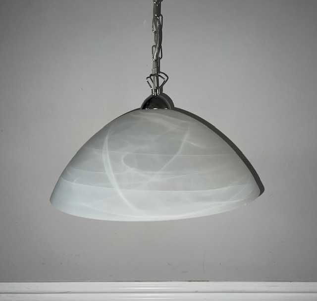 ALFA szklana lampa na łańcuchu w stylu klasycznym