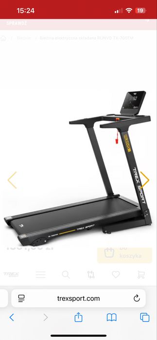 Bieżnia elektryczna składana RUNVO TX-700TM