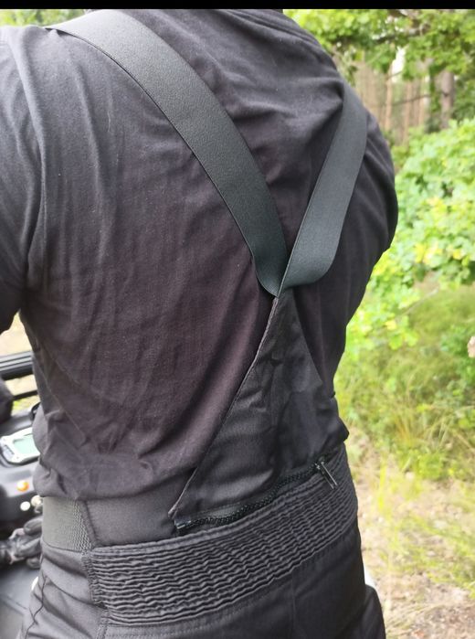 Spodnie Motocyklowe z szelkami Quad Cross Turystyk Sport