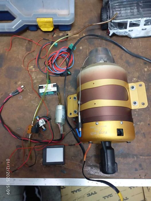 Aeromodelismo Turbina King Tech 140