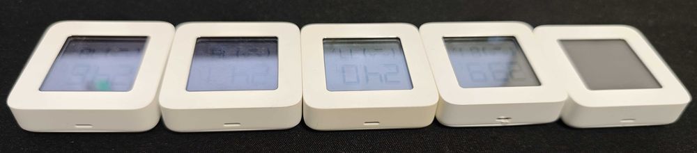 Czujnik temperatury i wilgotności XIAOMI Mi 2 LYWSD03MMC [5 sztuk]