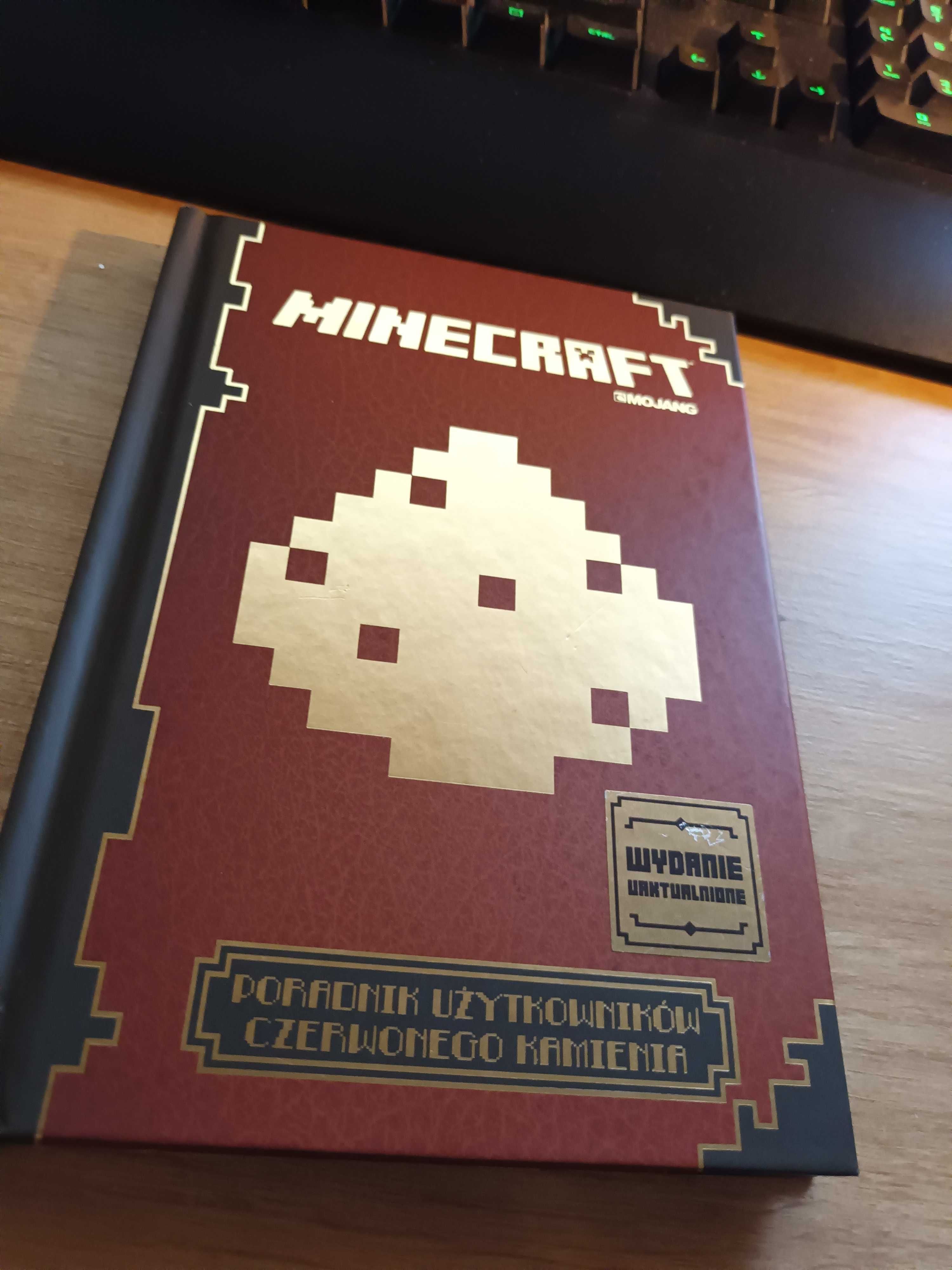 3 Poradniki plus książka o Minecraft